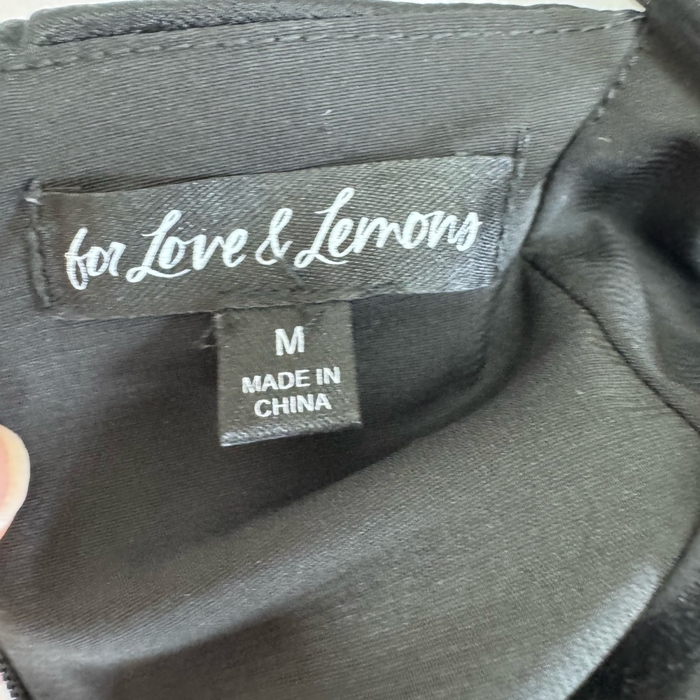 For love y lemons.Elegant Black Women's Sleepwear Dress - Picture 9 of 11